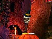 Golden Halloween Pumpkin Escape