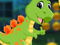 Cute Gracious Dinosaur Escape