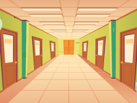 Greeny Hallway Escape