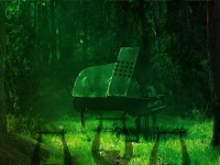 Piano Scenery Land Escape